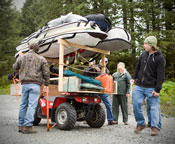 Surf buggy in Yakutat Alaska