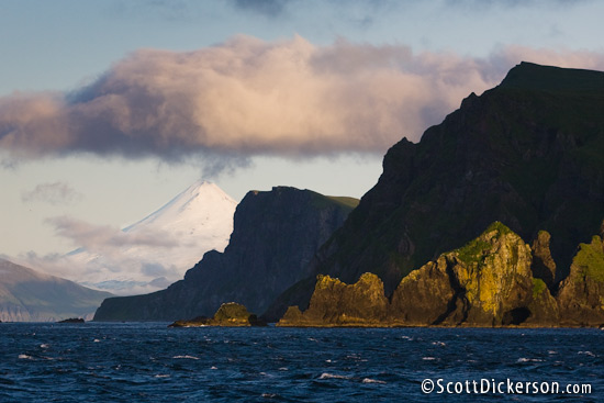 A classic photo of Alaskan coastline from the summer of 2008 by Scott Dickerson