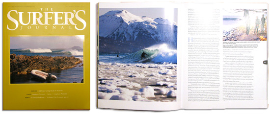 Scott Dickerson Alaska surf photo in The Surfer's Journal