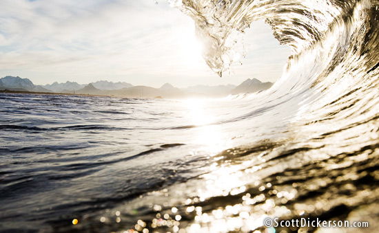 Surfing Alaska photo