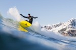 Trevor Gordon, patagonia surf ambassador, surfing in Alaska.