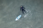 Aerial of Surfing Homer, Alaska, Scott Dickerson Photography