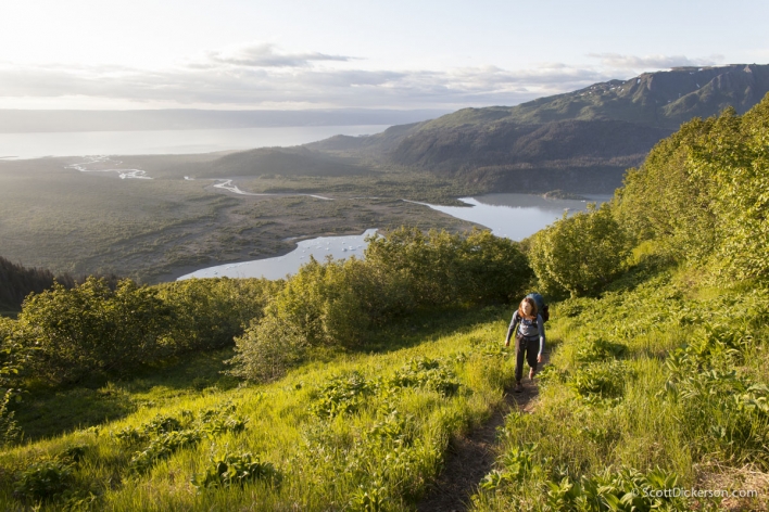 Hiking in Kachemak Bay State Park