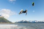 kite surfing Alaska, Scott Dickerson Photography