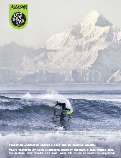 Surfing Yakutat, Alaska