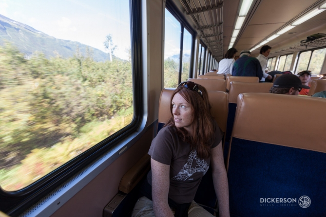 riding the alaskan railroad