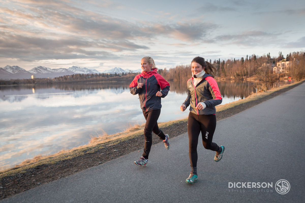 Anchorage Lifestyle Photo Shoot: Sunrise Run