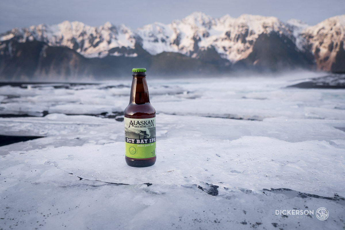 Icy Bay IPA Winter Surf Video