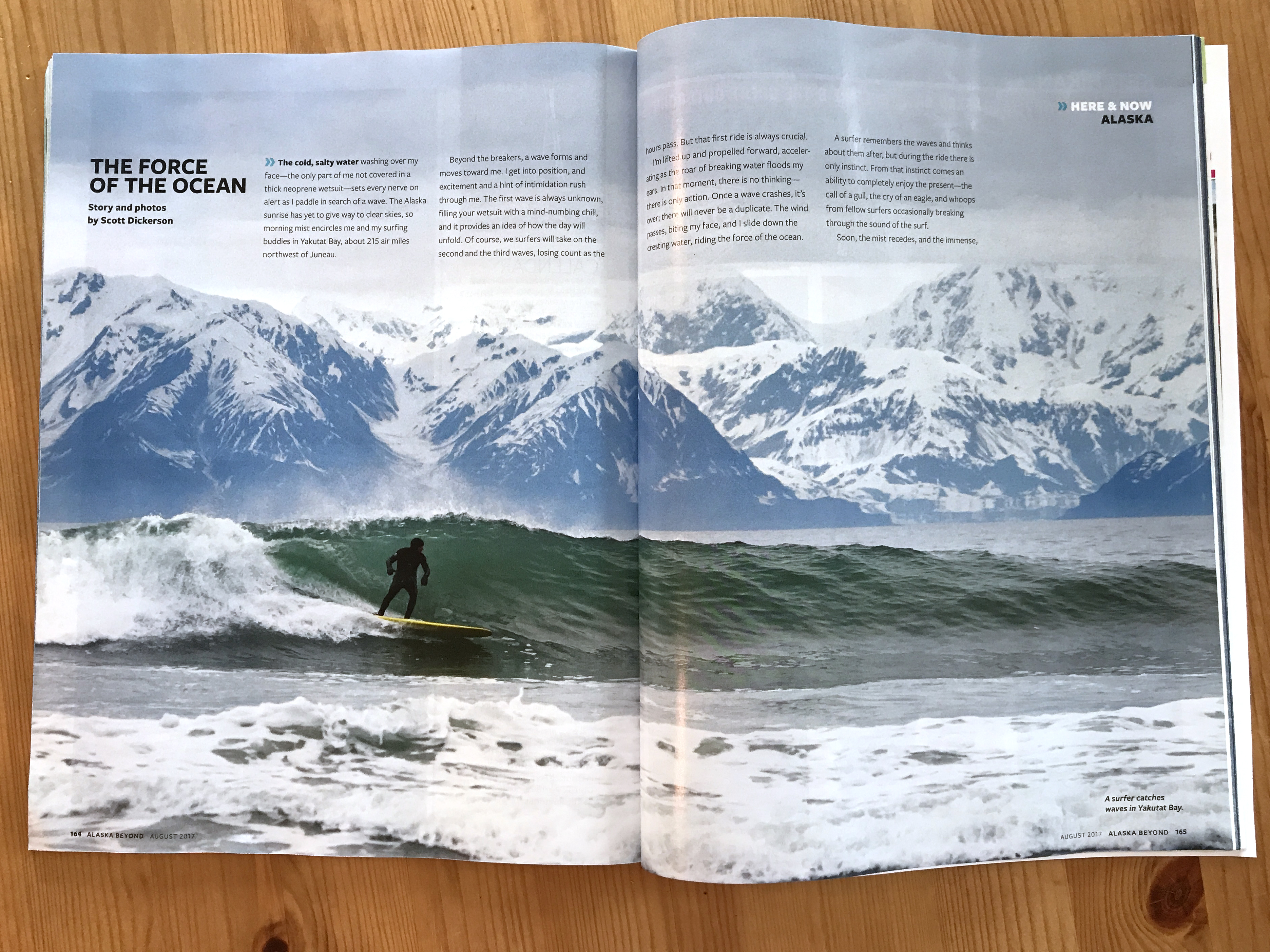 Surfing in the Sky with Alaska Airlines Magazine